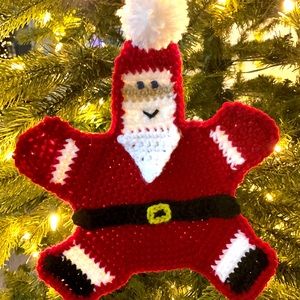 Santa Clause Decoration Potholder Ornament